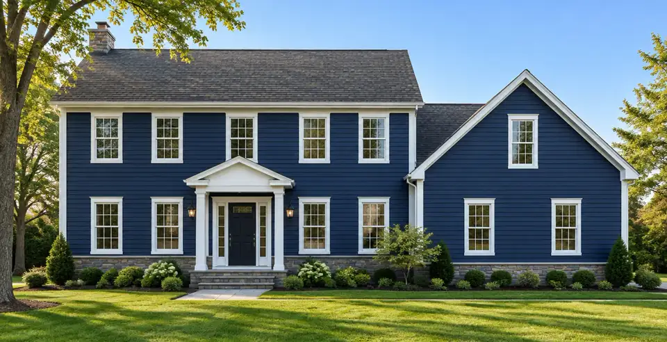 Completed CertainTeed siding